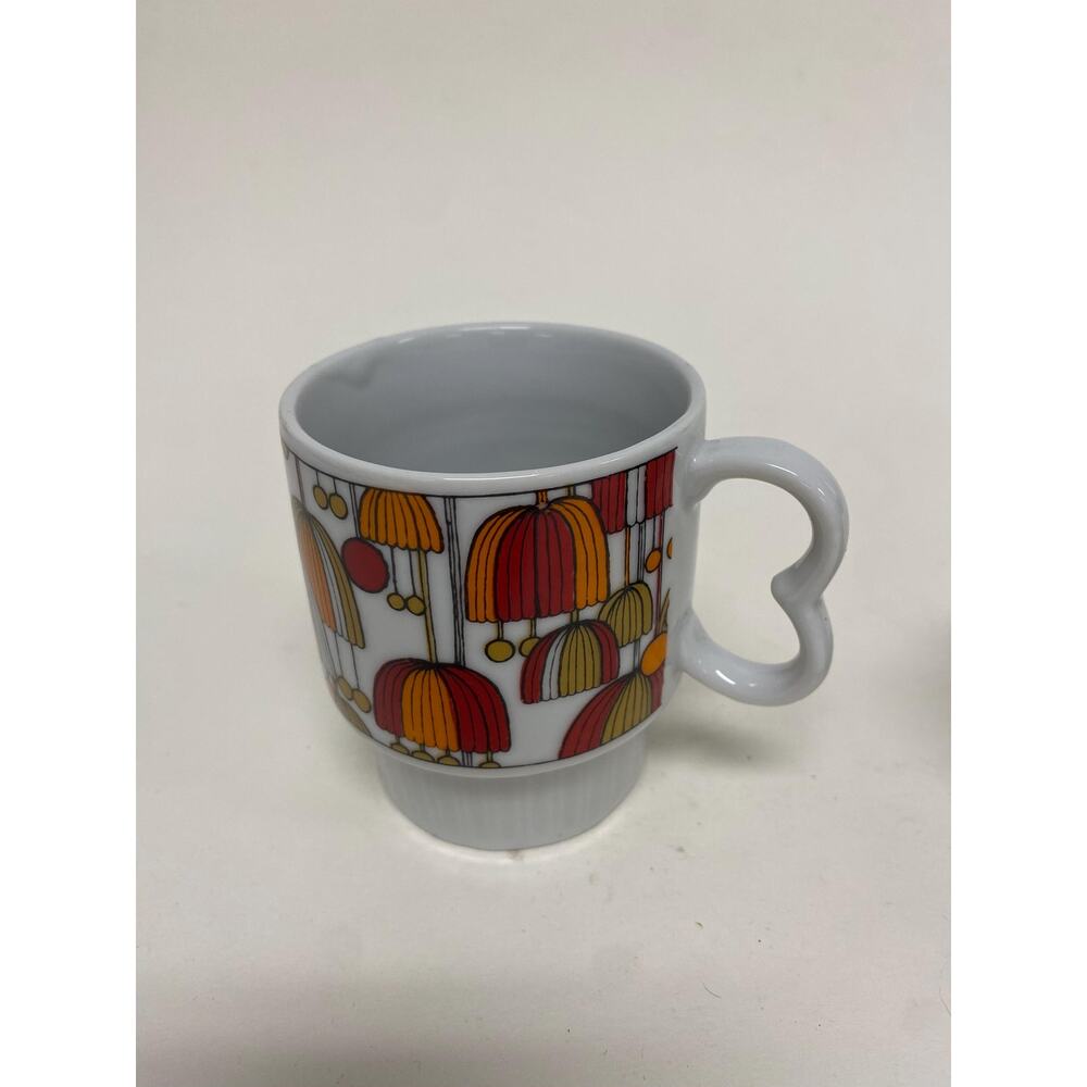 1970s Umbrella Mug Made in Japan